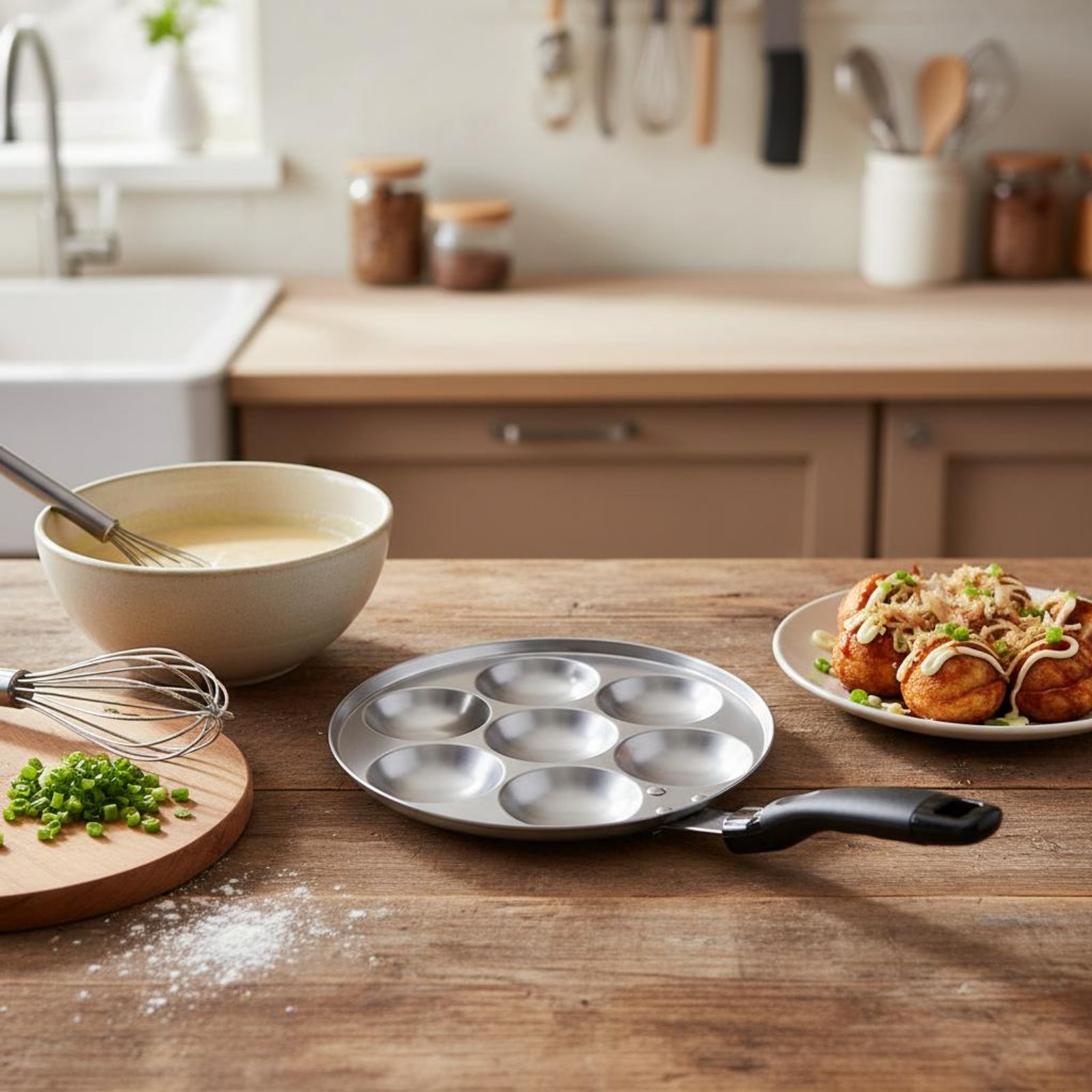 Takoyaki Pan Cast - Takoyaki Pan Easy to Clean Japanese