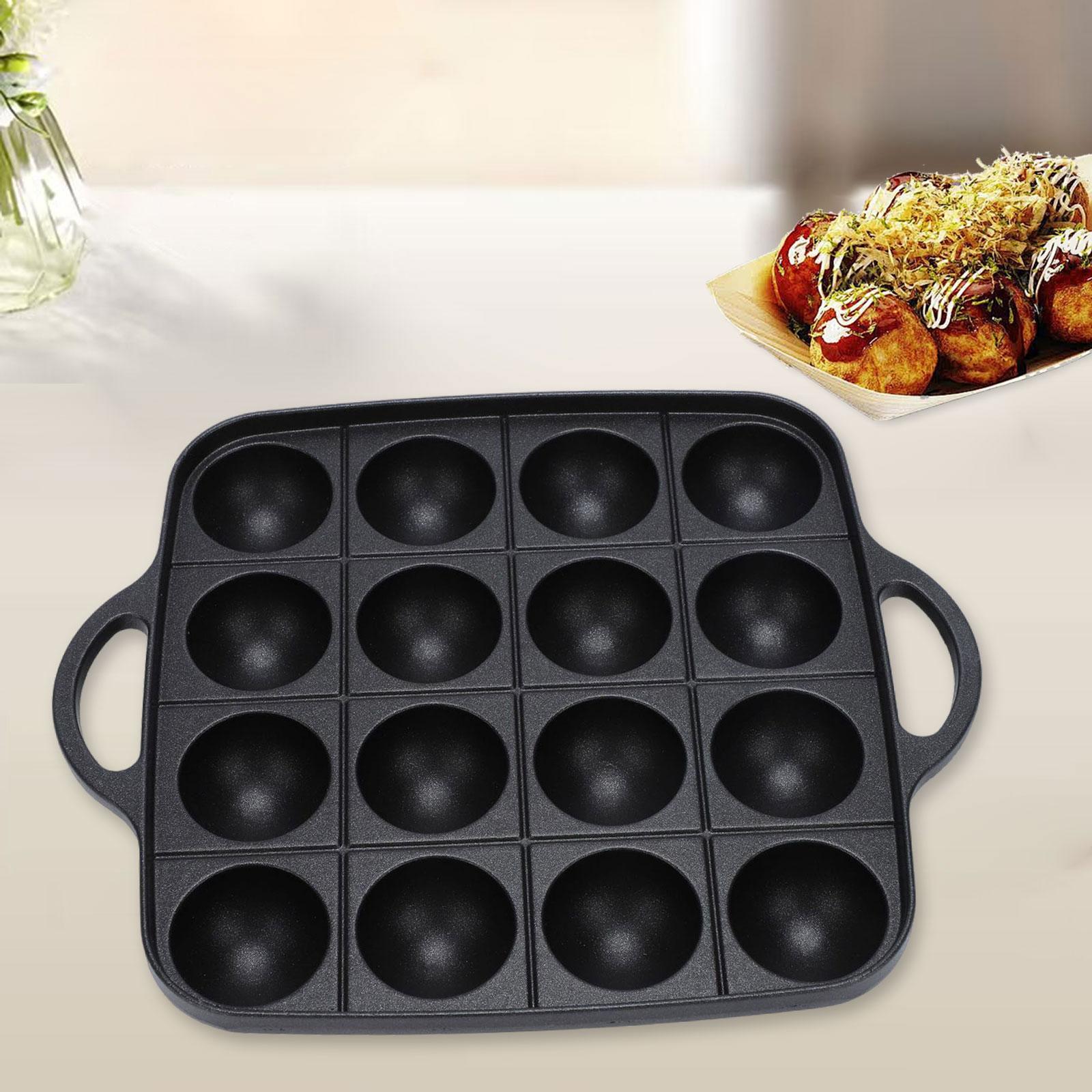 Takoyaki Pan Cast - Takoyaki Grill Pan Easy to Clean