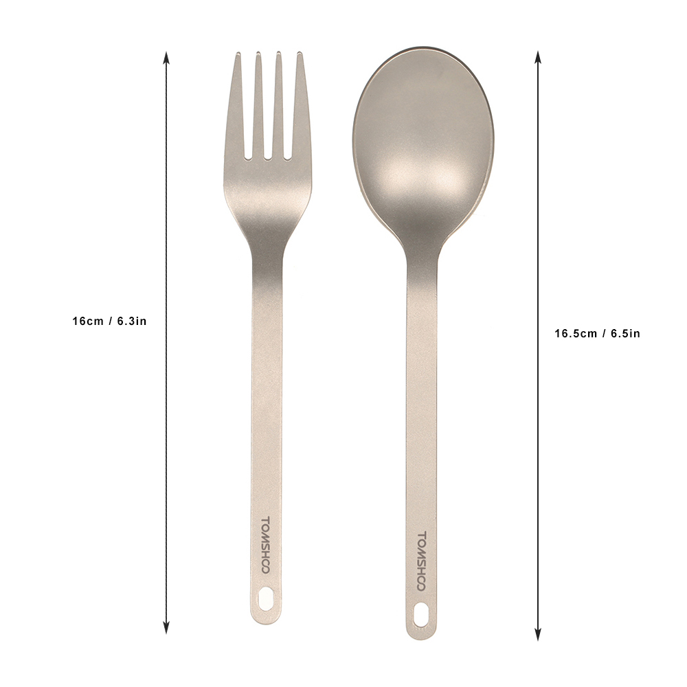 TOMSHOO Titanium Tableware Din - Home Cooking Dinner ulasan dan harga