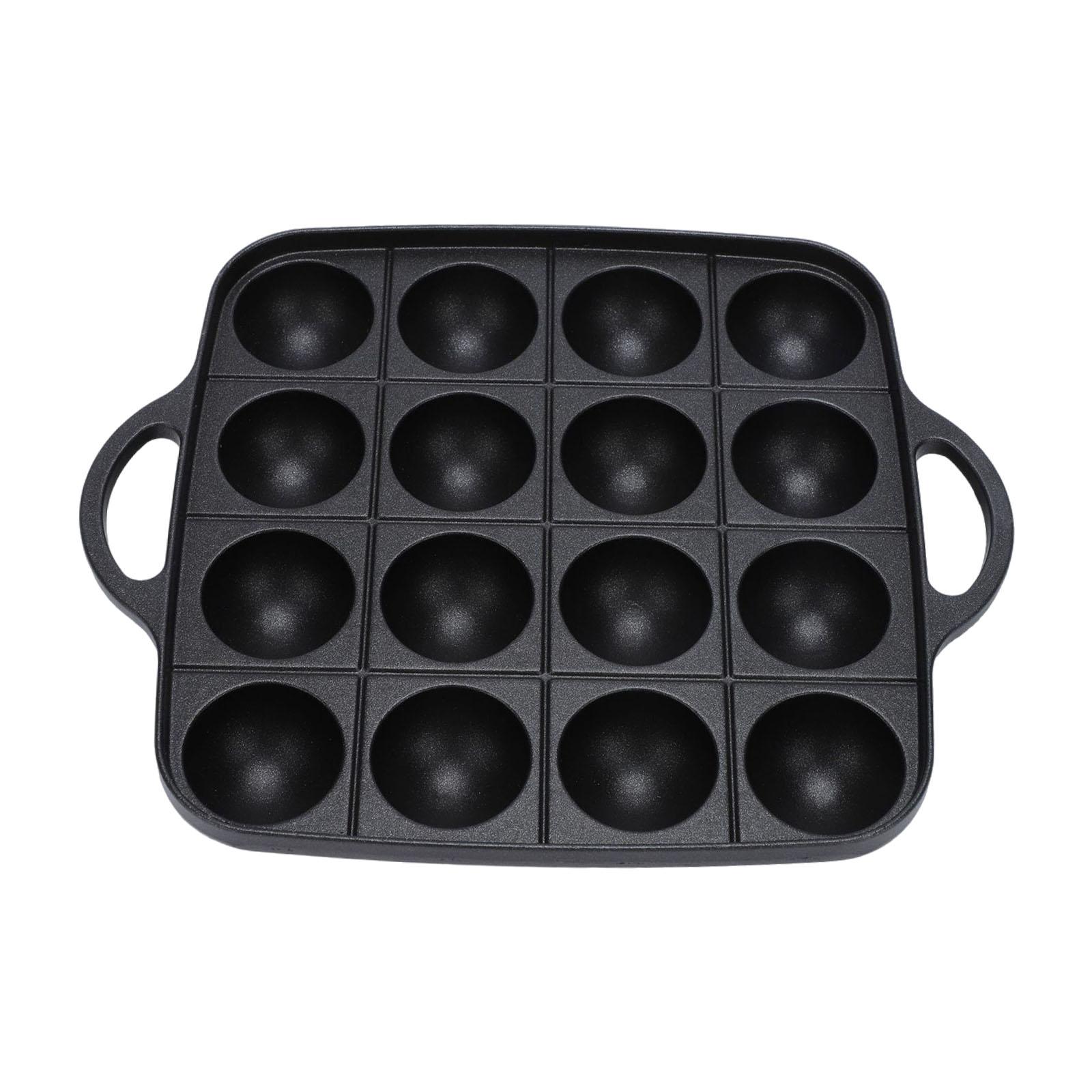 Takoyaki Grill Pan 16 Cavities - Takoyaki Pan Cast ulasan dan harga