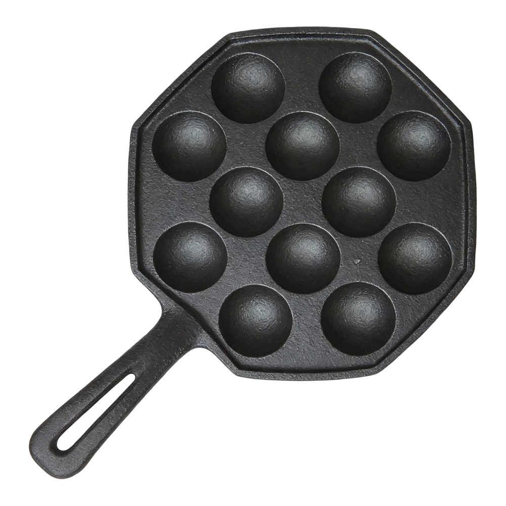 Cast Iron Takoyaki Maker 12 Pi - Takoyaki Pan Cast ulasan dan harga