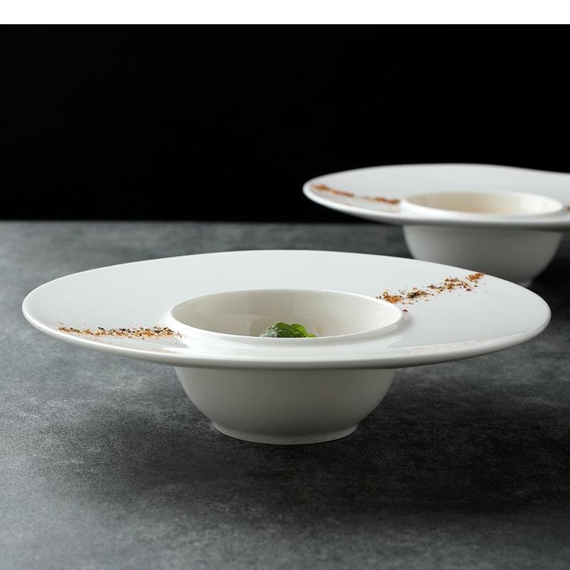 Round Ceramic Dinner Plate Coo - Home Cooking Dinner ulasan dan harga