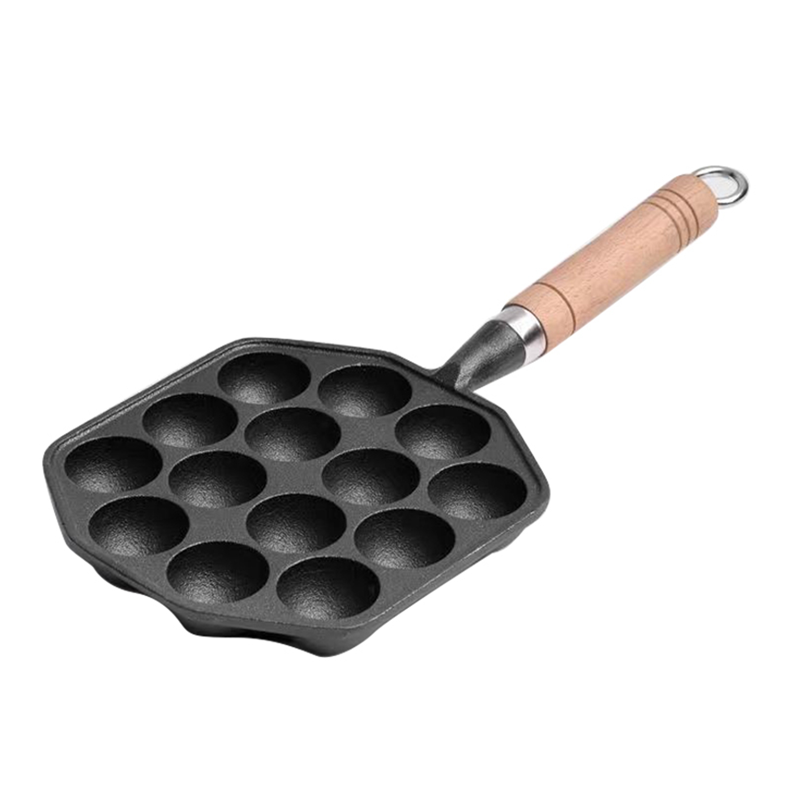 14 Holes Takoyaki Pan Nonstick - Takoyaki Pan Cast ulasan dan harga