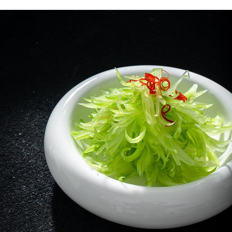 Round Specialty Ceramic Dinner - Home Cooking Dinner ulasan dan harga