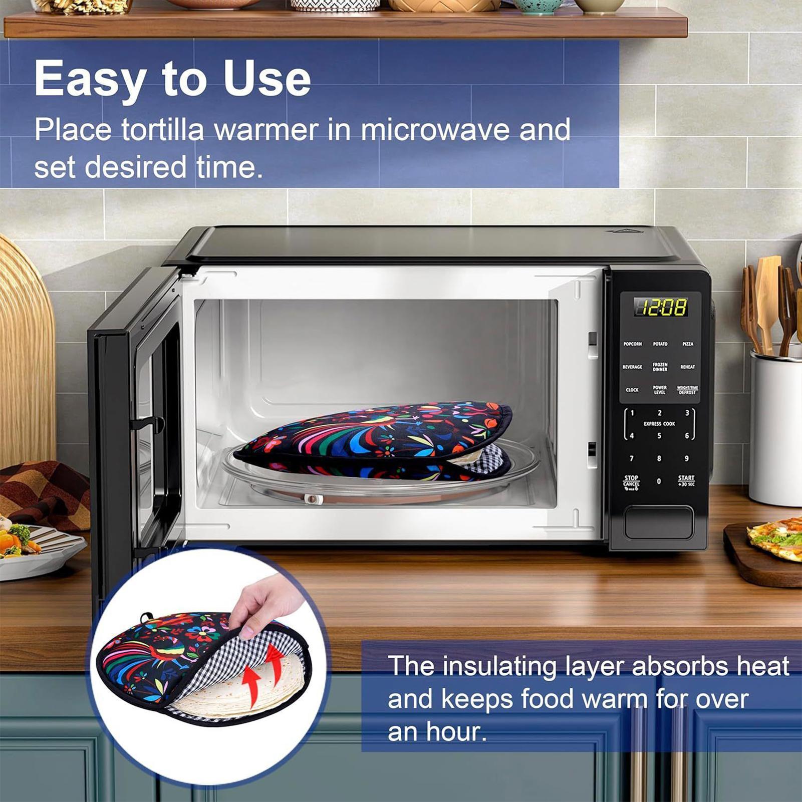 Fabric Tortilla Warmer 12-Inch - Tortilla Warmer Cloth ulasan dan harga