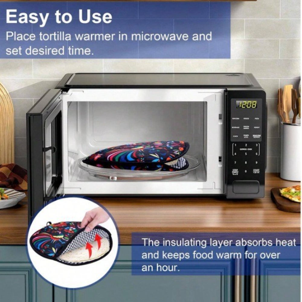 Portable 30cm Tortilla Warmer  - Tortilla Warmer Cloth ulasan dan harga