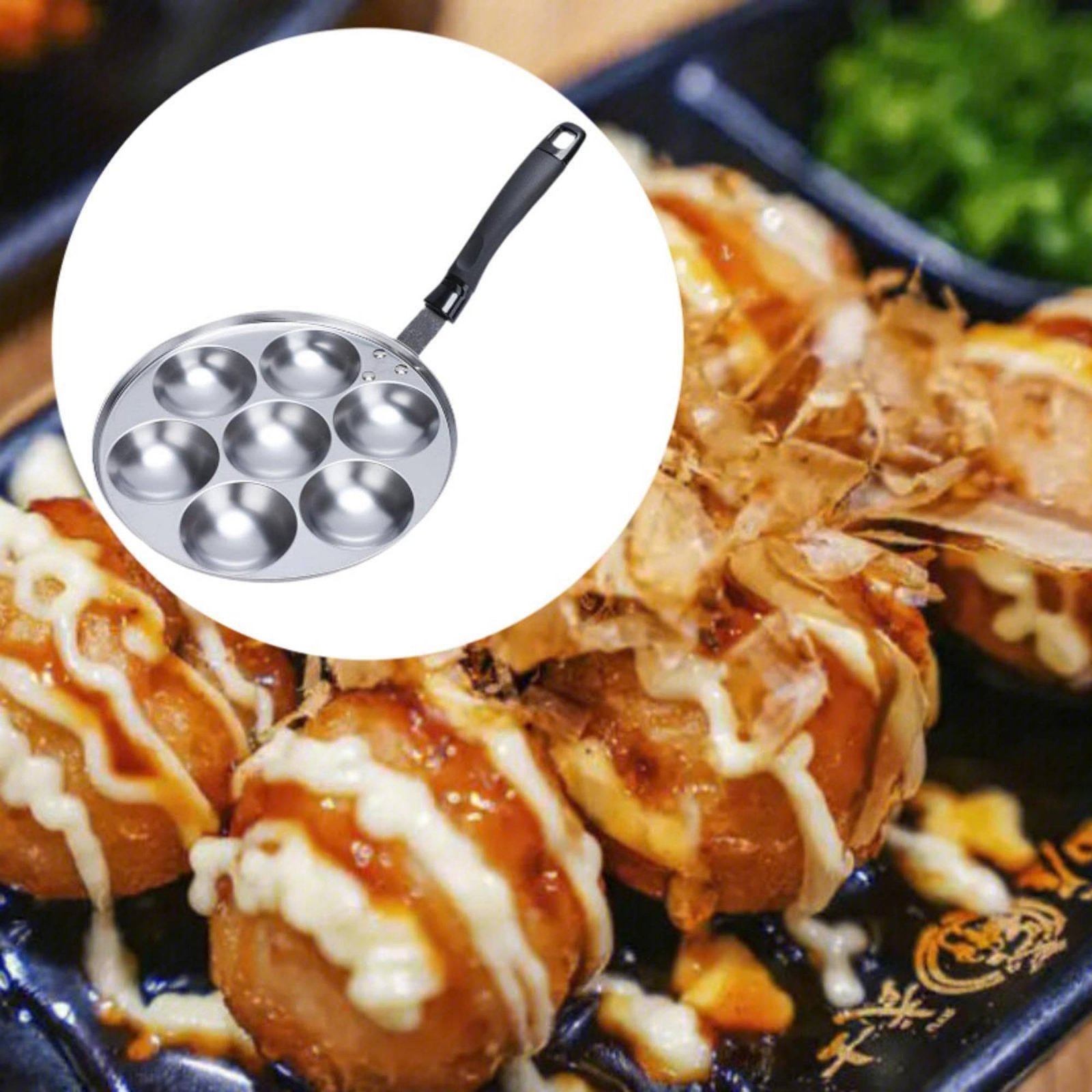Takoyaki Pan Easy to Clean Jap - Takoyaki Pan Cast ulasan dan harga
