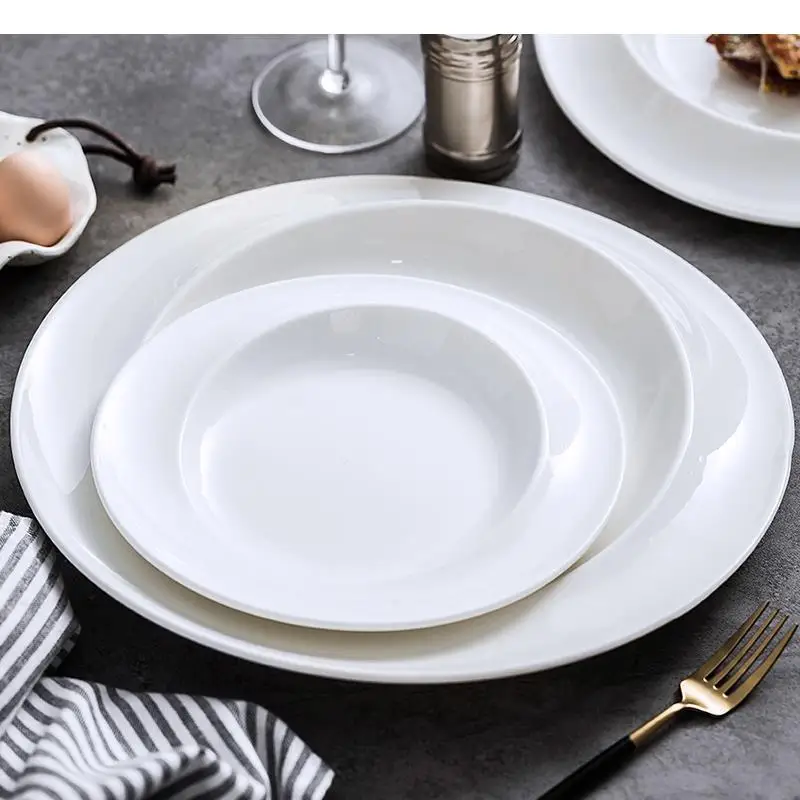 Simple Round Cutlery Ceramic P - Home Cooking Dinner ulasan dan harga