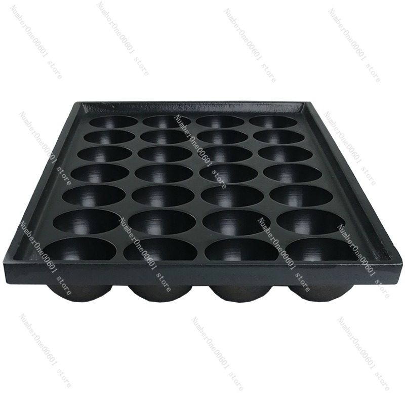 28 Hole Cast Iron Takoyaki Gri - Takoyaki Pan Cast ulasan dan harga