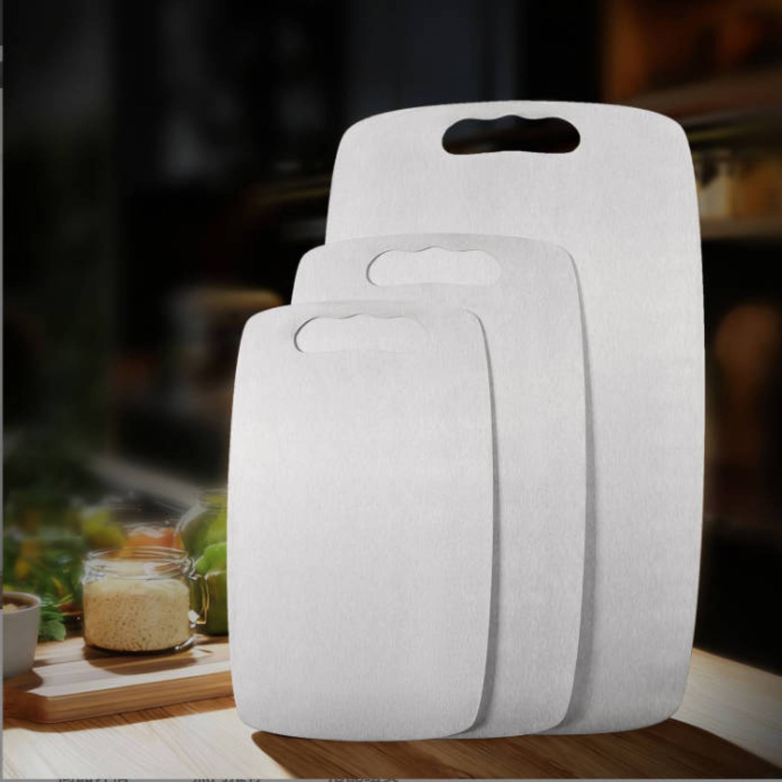 Stainless Steel Cutting Board  - Home Cooking Kitchen ulasan dan harga
