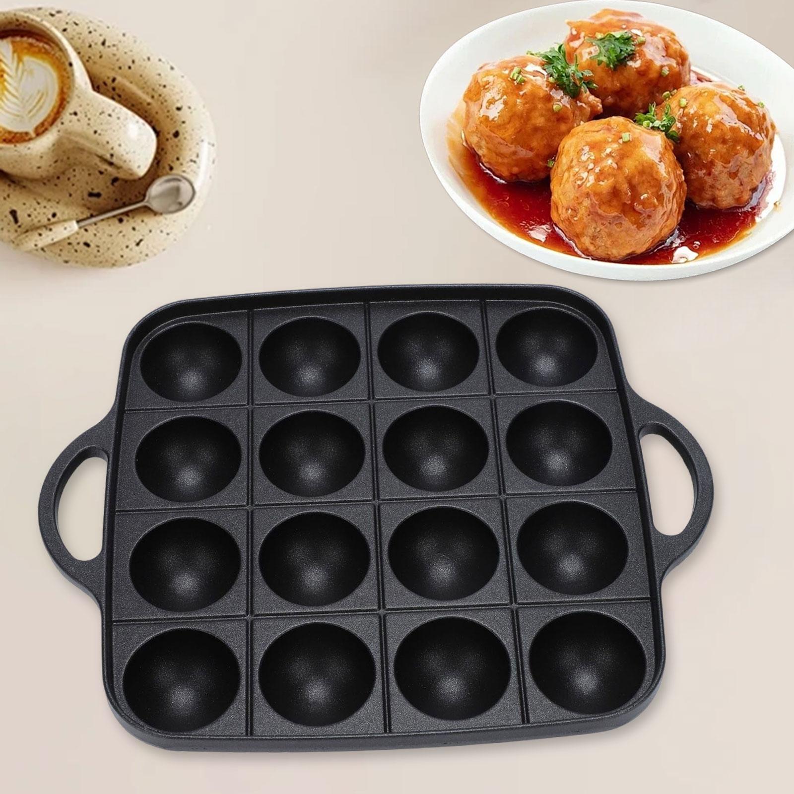 Takoyaki Grill Pan Easy to Cle - Takoyaki Pan Cast ulasan dan harga