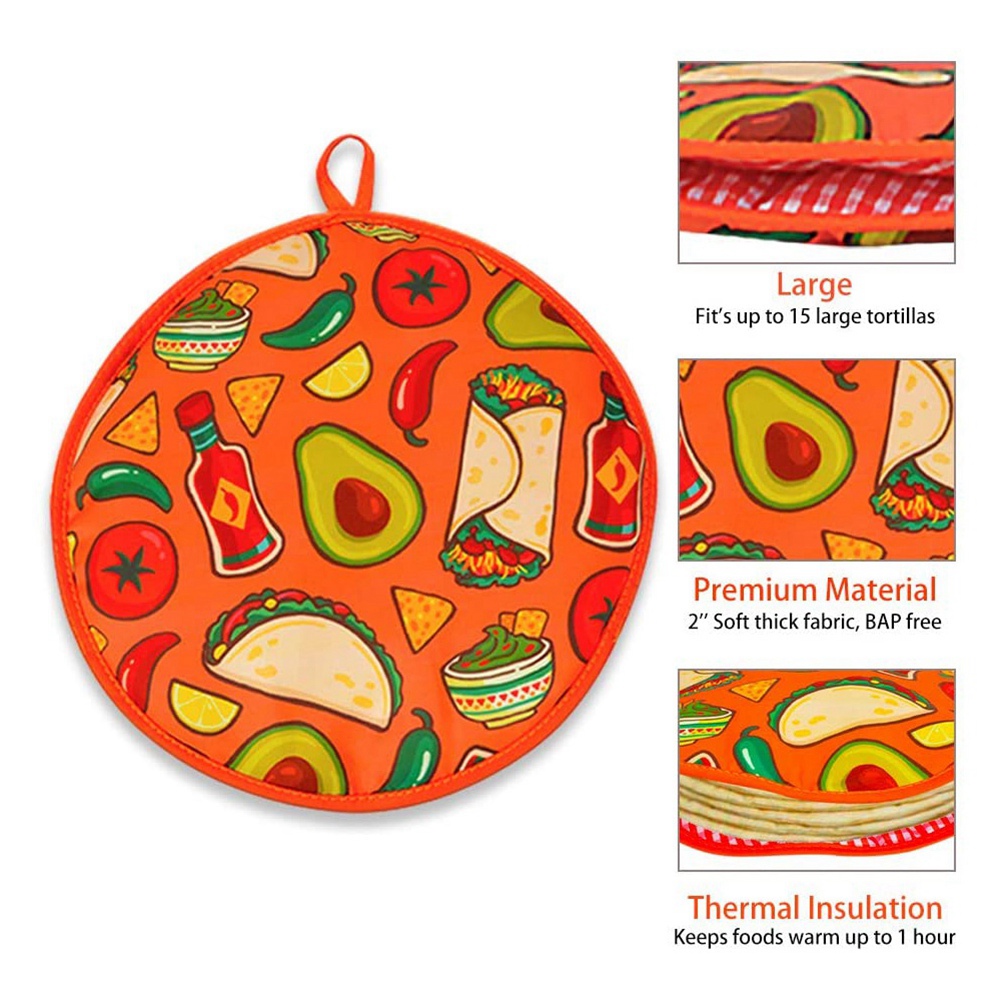 ABUN-2Pcs 12Inch Cloth Bag For - Tortilla Warmer Cloth ulasan dan harga