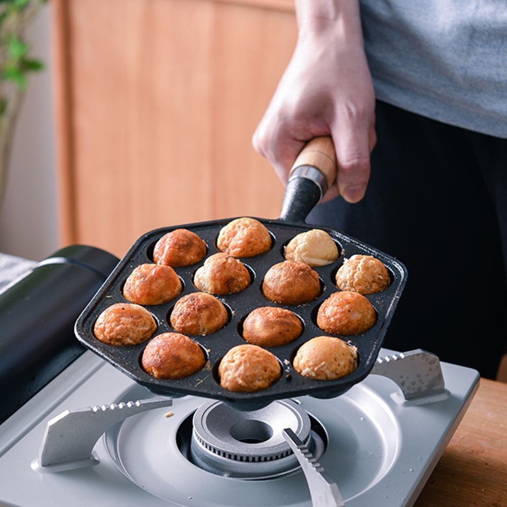 Cast Iron Takoyaki Maker Nonst - Takoyaki Pan Cast ulasan dan harga